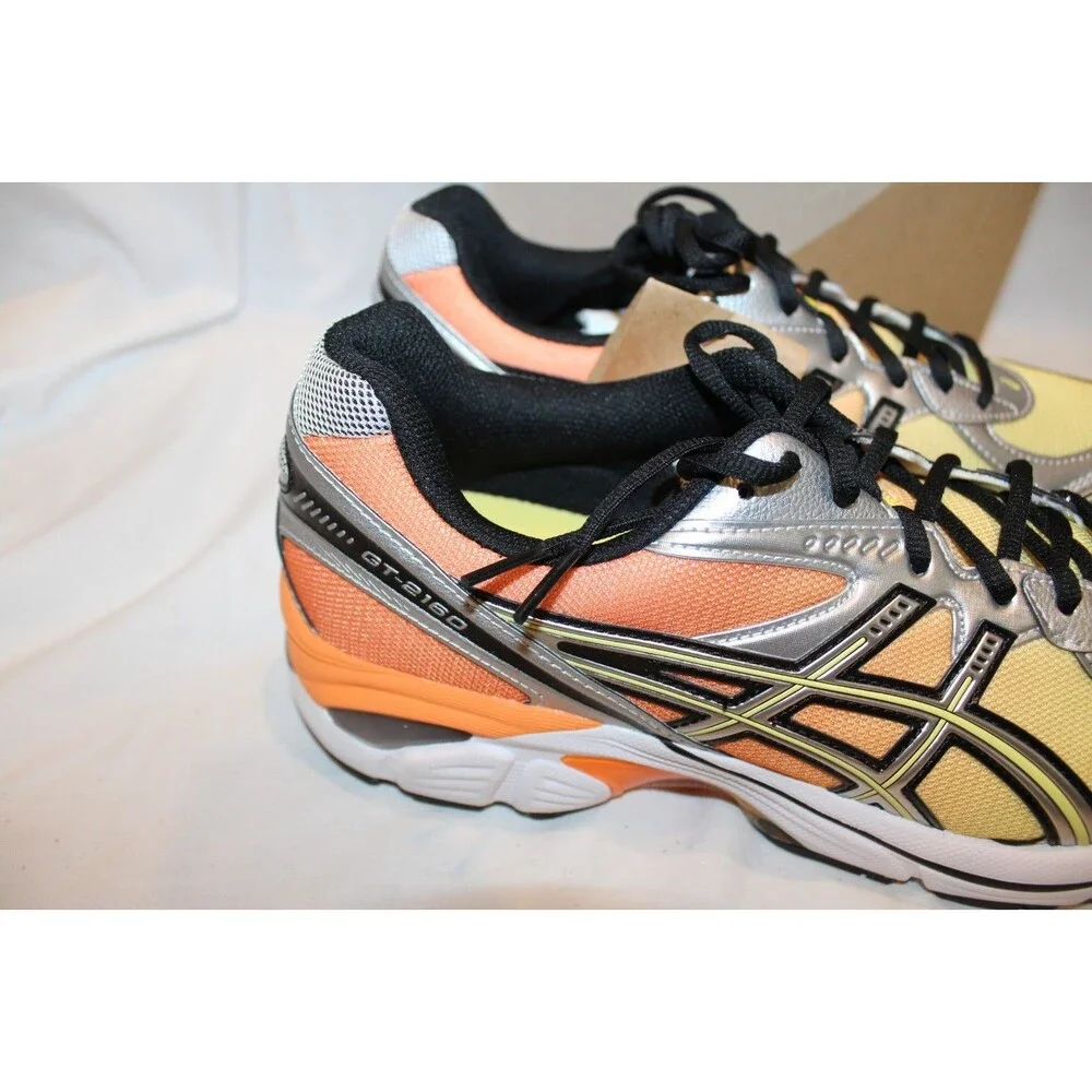 ASICS Men's GT 2160 Running Athletic Sneakers Sun Banana Cream Silver NEW 8